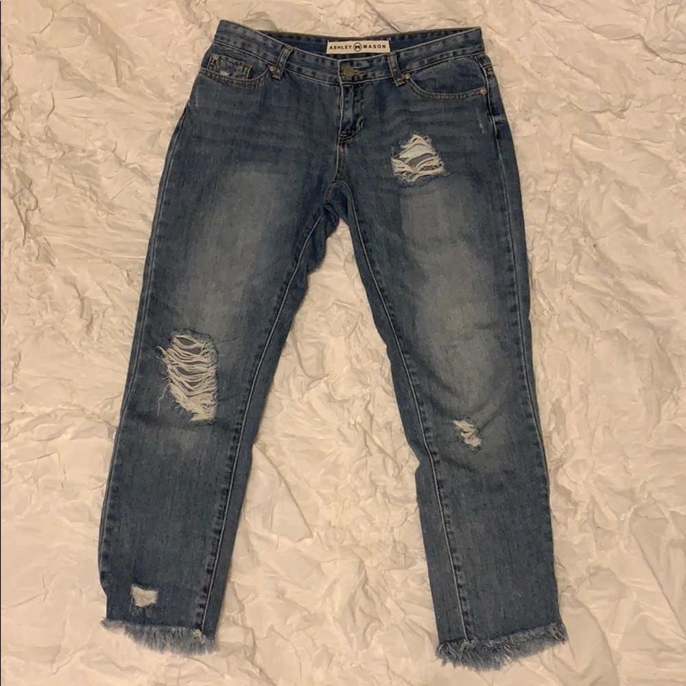 Distressed Jeans
